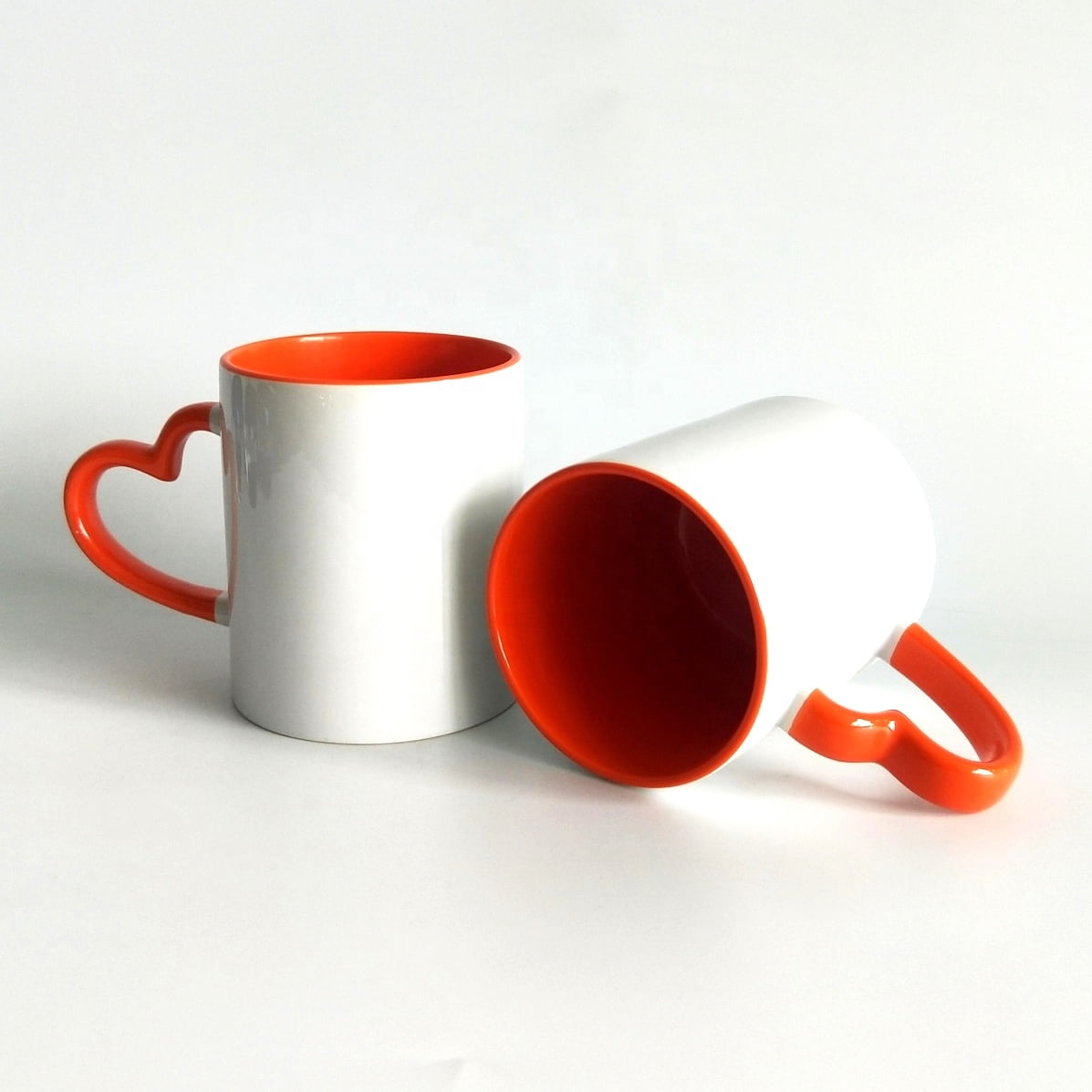 Color Mug (Orange - White)
