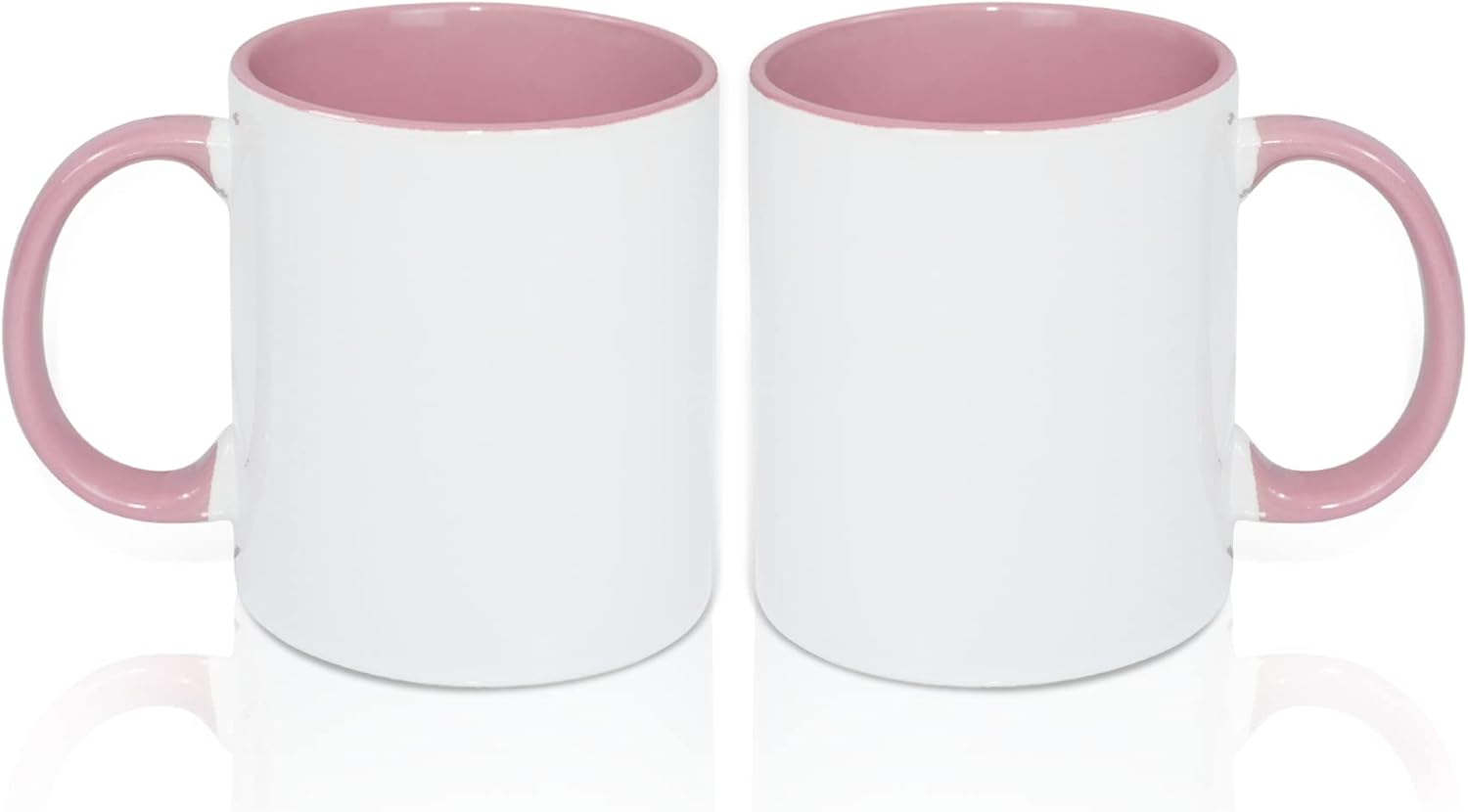Color Mug (Pink - White)
