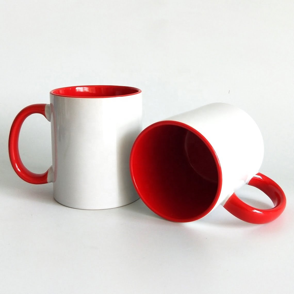 Color Mug (Red - White)