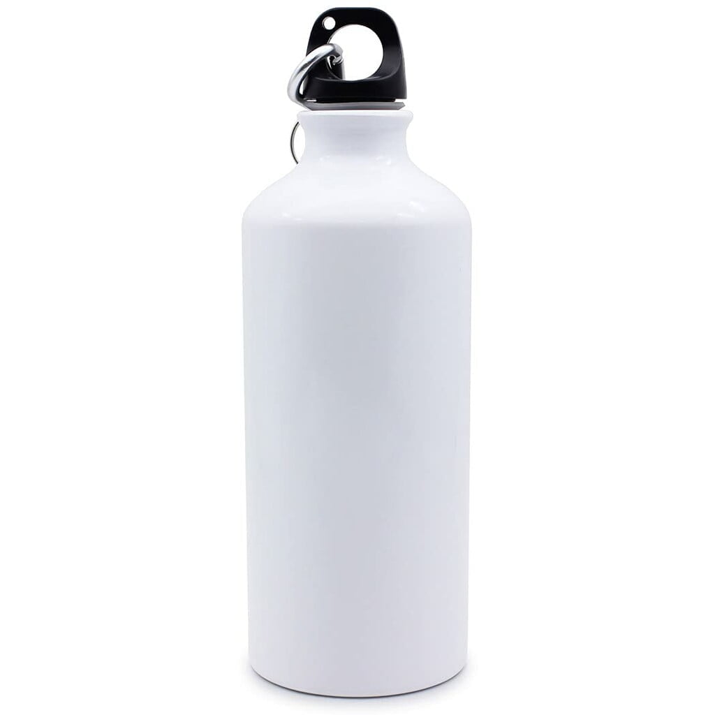 White Sport Water Bottle/Shipper